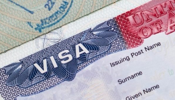 US-Visa A standard visa document showcasing entry permissions and identification details