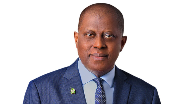 CBN CBN Governor Olayemi Cardoso speaking at a financial policy event.