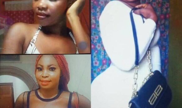 A crowd in Anambra parades three teenage girls accused of planning to use their parents for money ritual.