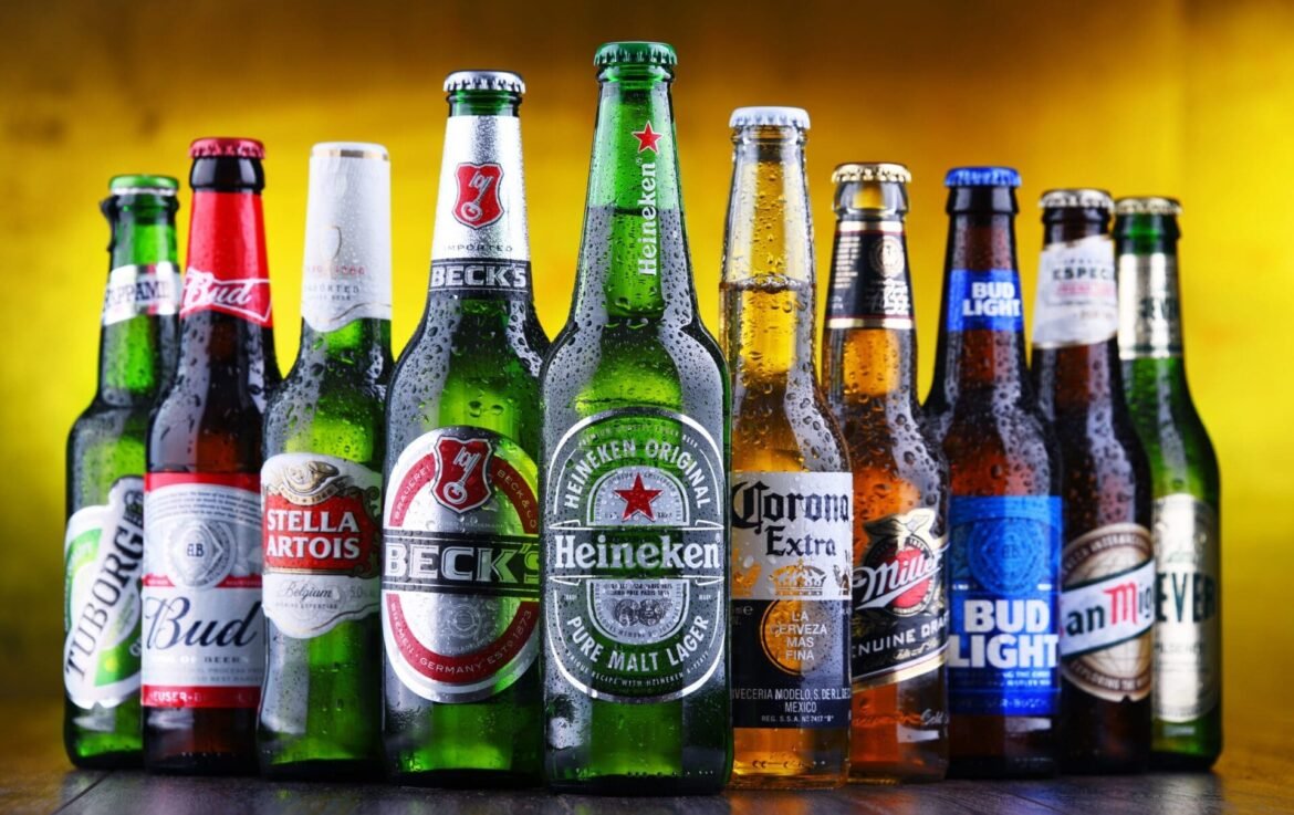 Bottles of beer A cold bottle of beer on a table, showing both the enjoyment and risks of drinking.