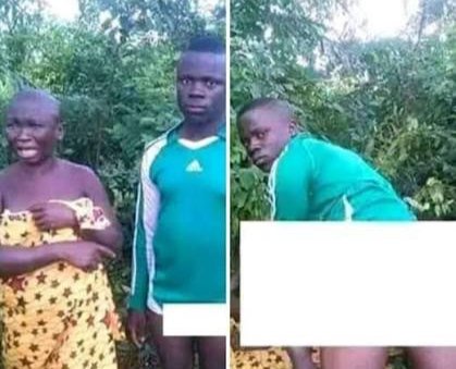21 years old caught sleeping with 75 years old woman A viral scene showing a 21-year-old boy reportedly caught in bed with a 75-year-old woman, sparking outrage and debate in the community.